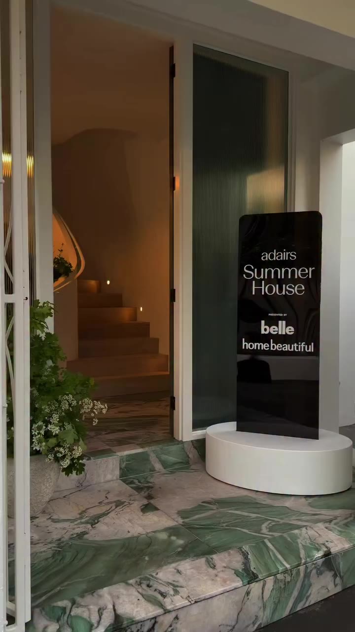 Summer House has arrived. Launching with @bellemagazineau and @homebeautiful…
