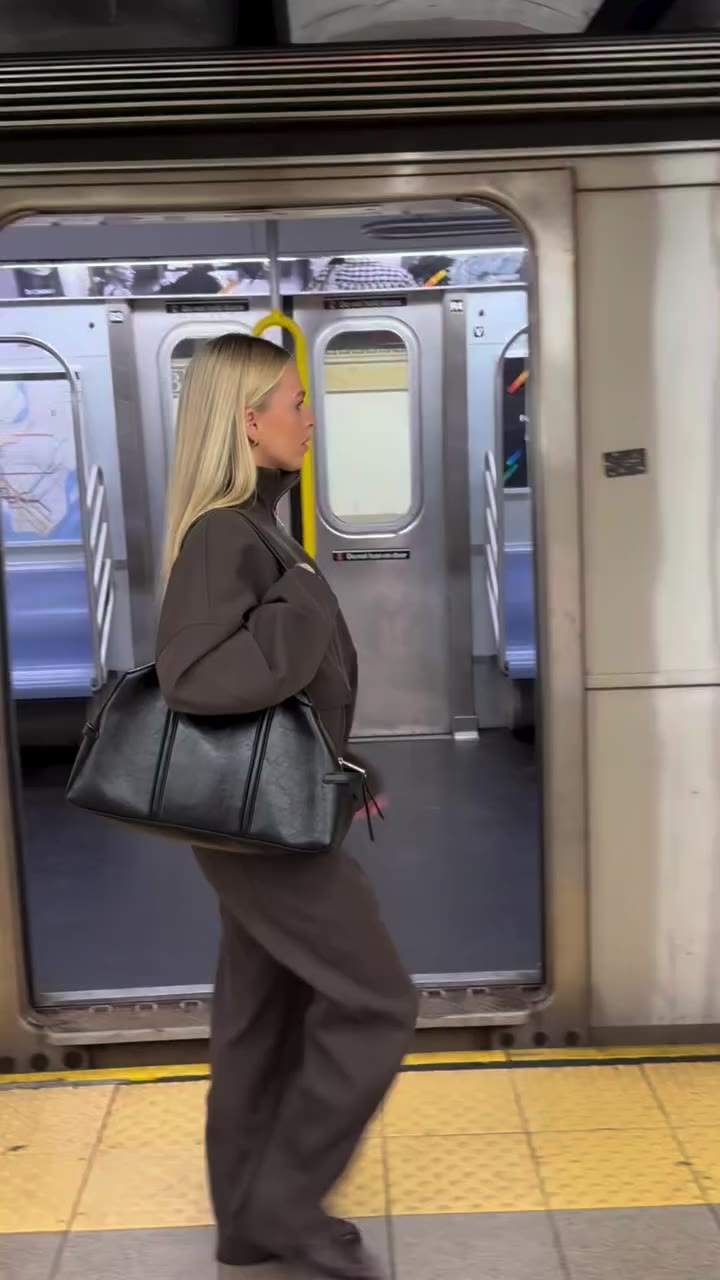 Subway style in motion.