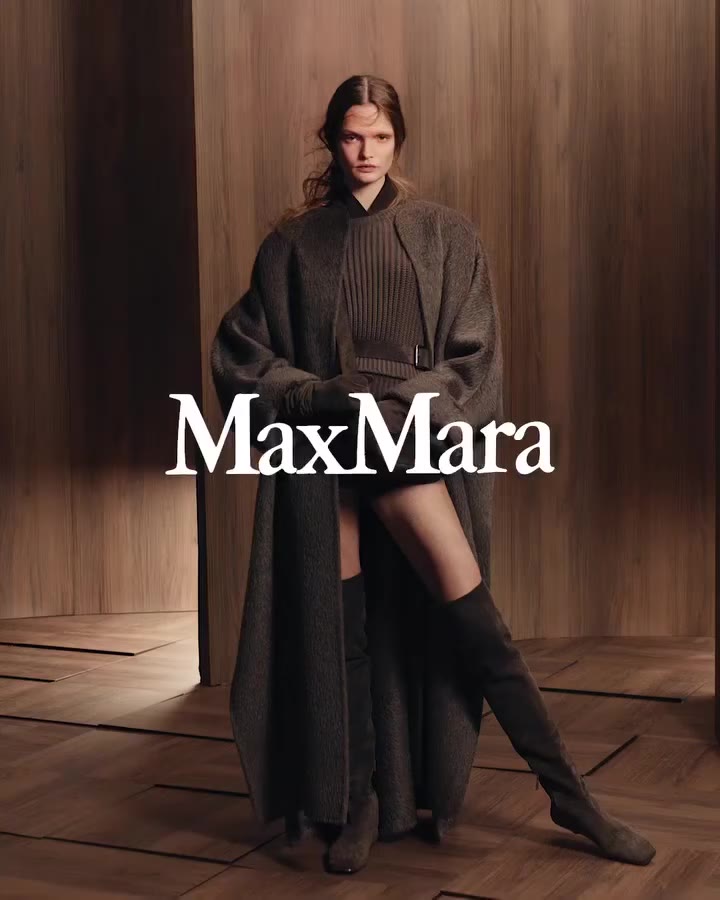 Elegância Intemporal A coleção #MaxMaraFW26 traduz a estação em linhas…