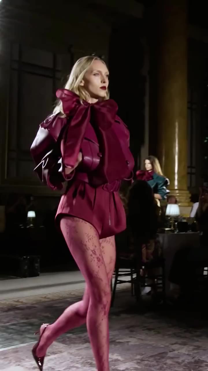 For New York Fall/Winter 2026, Retrofête leans into saturated colour, rich…