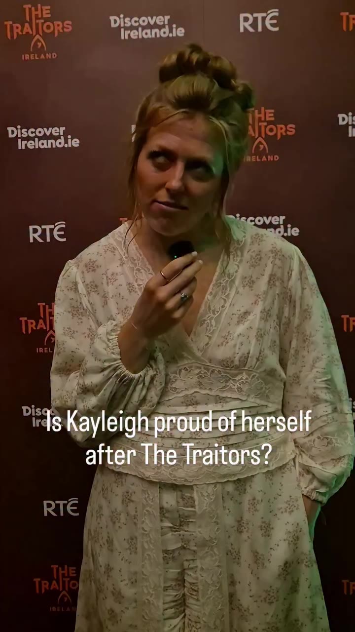 Kayleigh NEVER change 🤭 At least Pauric didn't win? 🤷🏼‍♀️