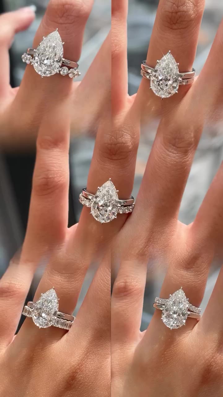 One diamond, five ways to make it yours. 🤍 Start with a classic solitaire…