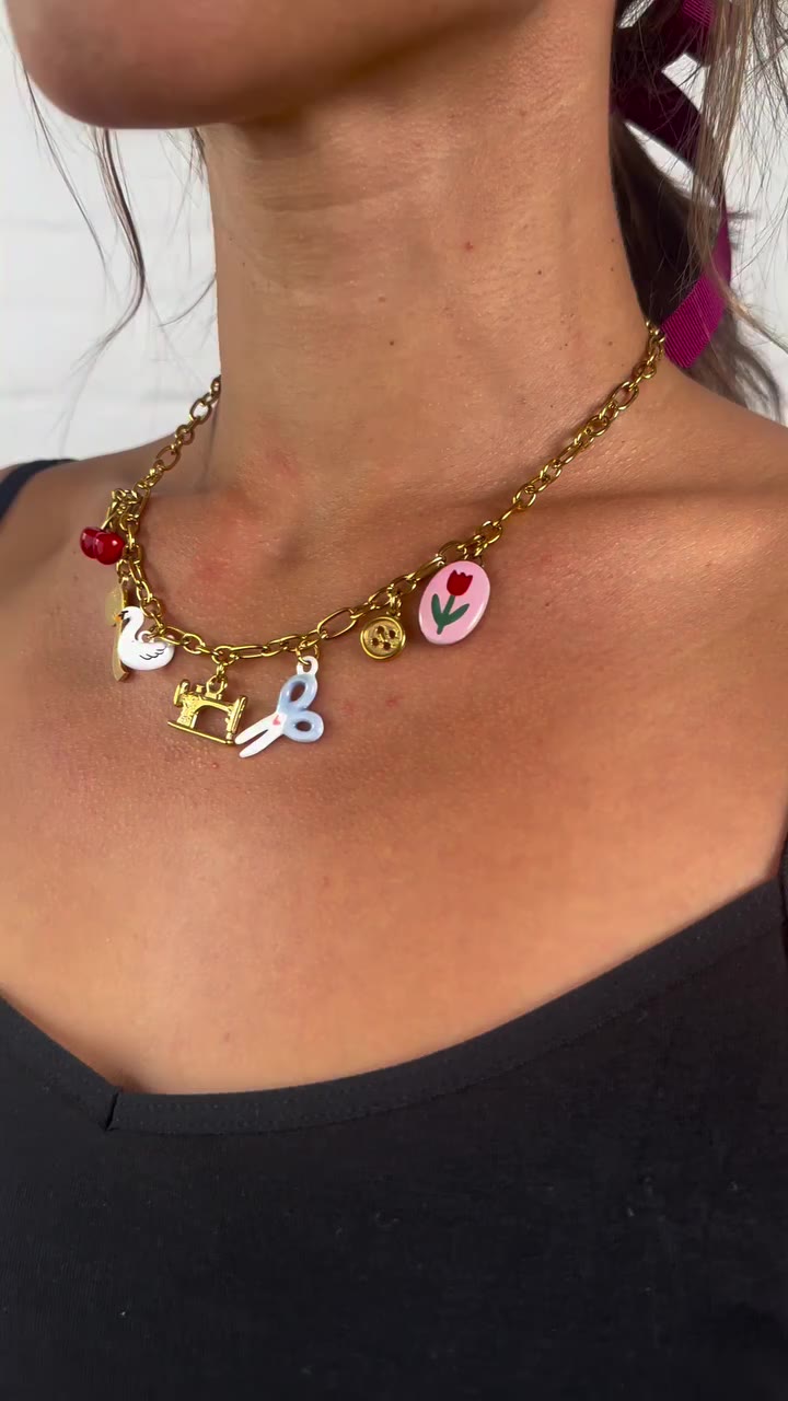 A little piece of sewing joy to wear every day. Created especially for…