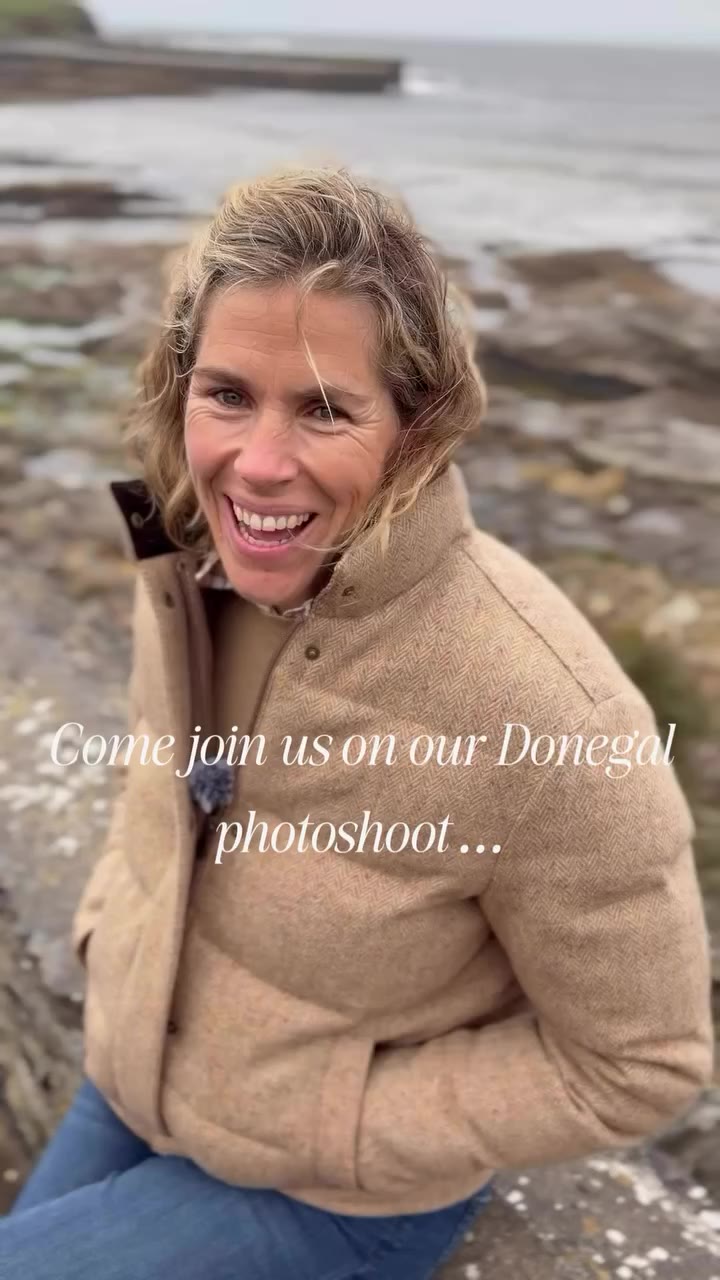 SHOOT DAY | Our Spring Summer 2027 shoot came with a proper Donegal welcome…