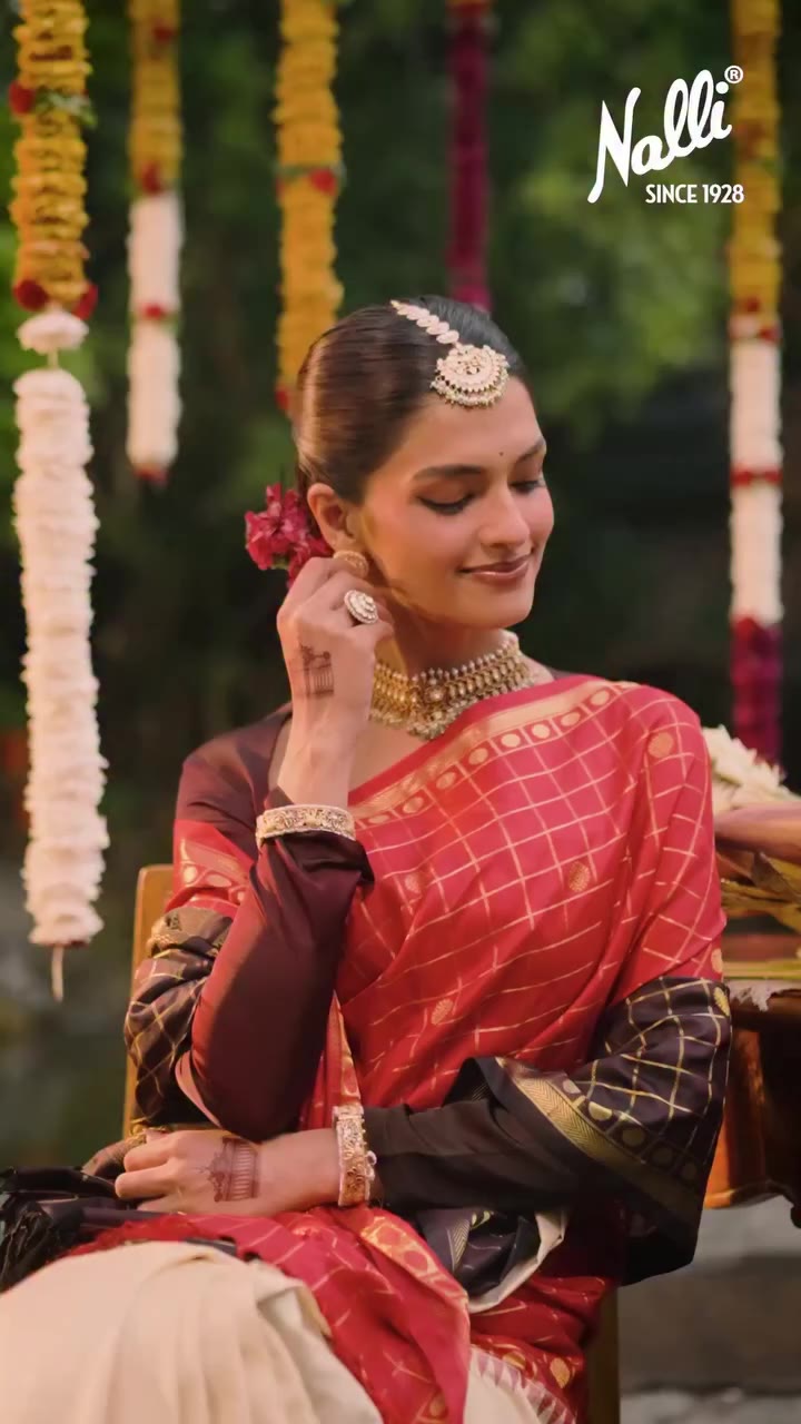 Anantya, a Diwali collection of timeless Kanjeevaram craftsmanship. Meet…