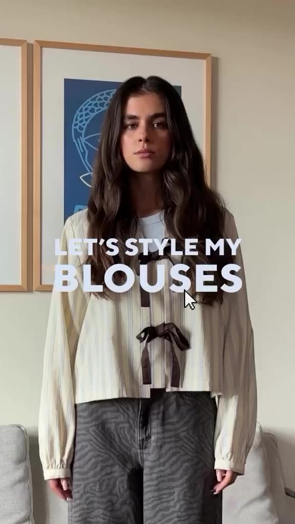 Little details, big charm. The kind of blouse you’ll reach for again and…