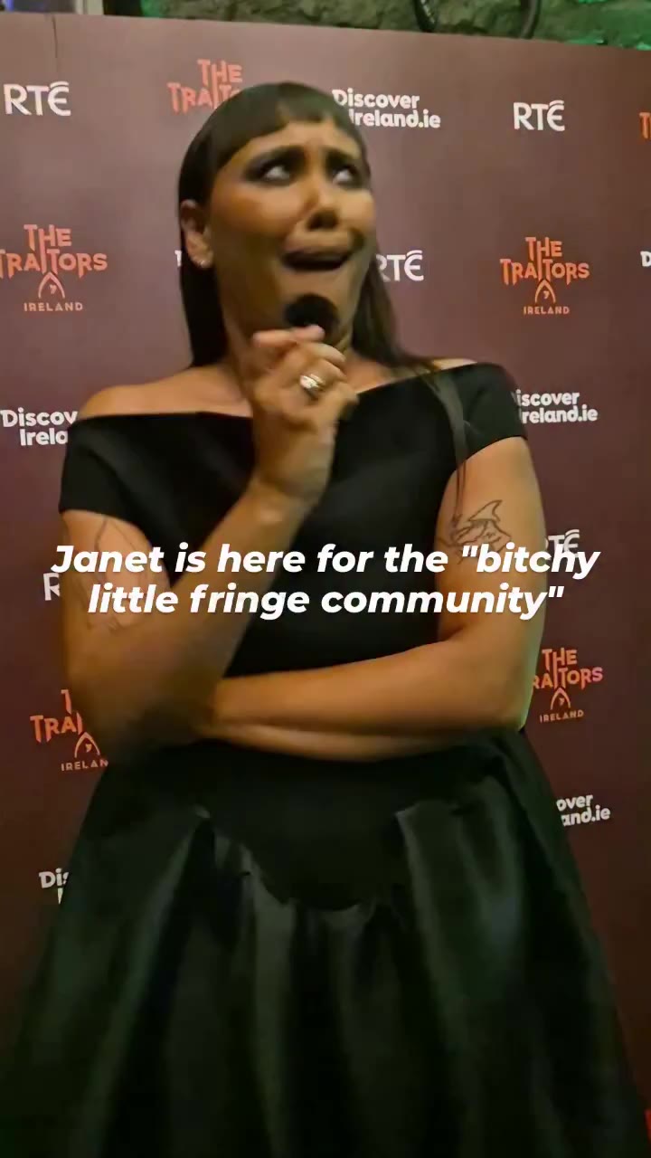 @janettakuz is here for the "bitchy little fringe community" And so are we ✨️