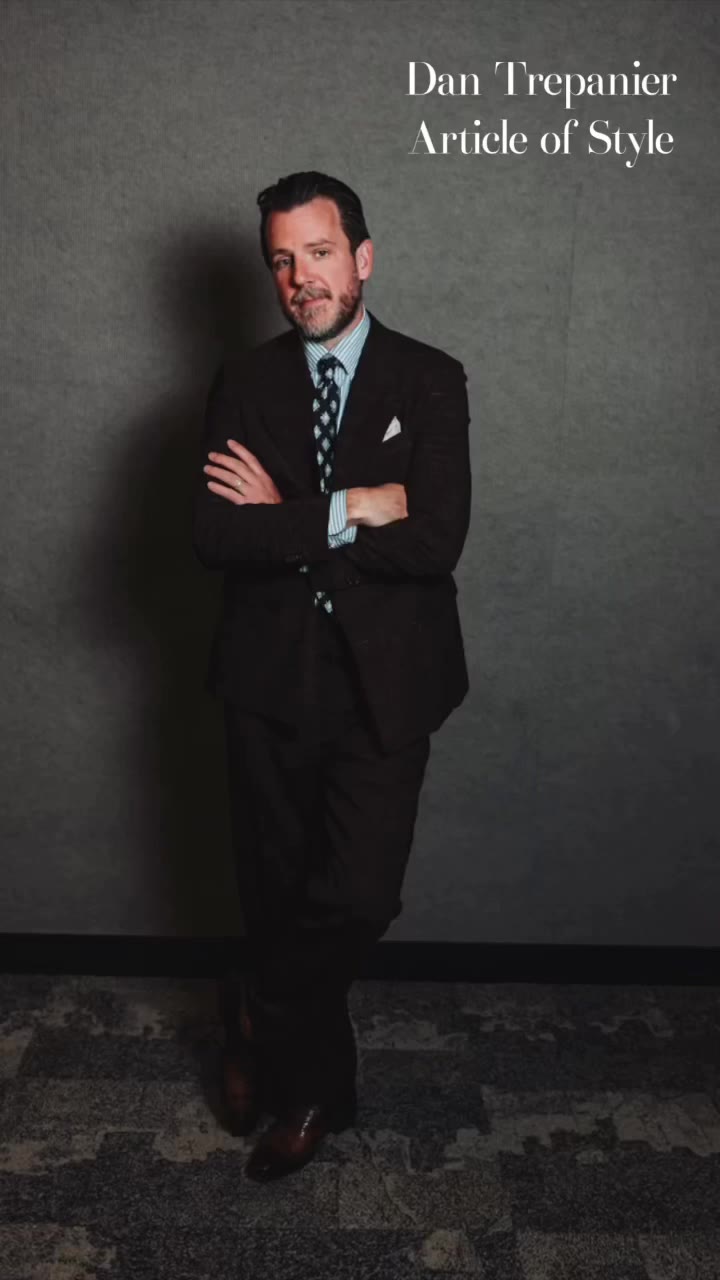 “Thinking about your wardrobe as a whole.” Dan Trepanier of @articlesofstyle…