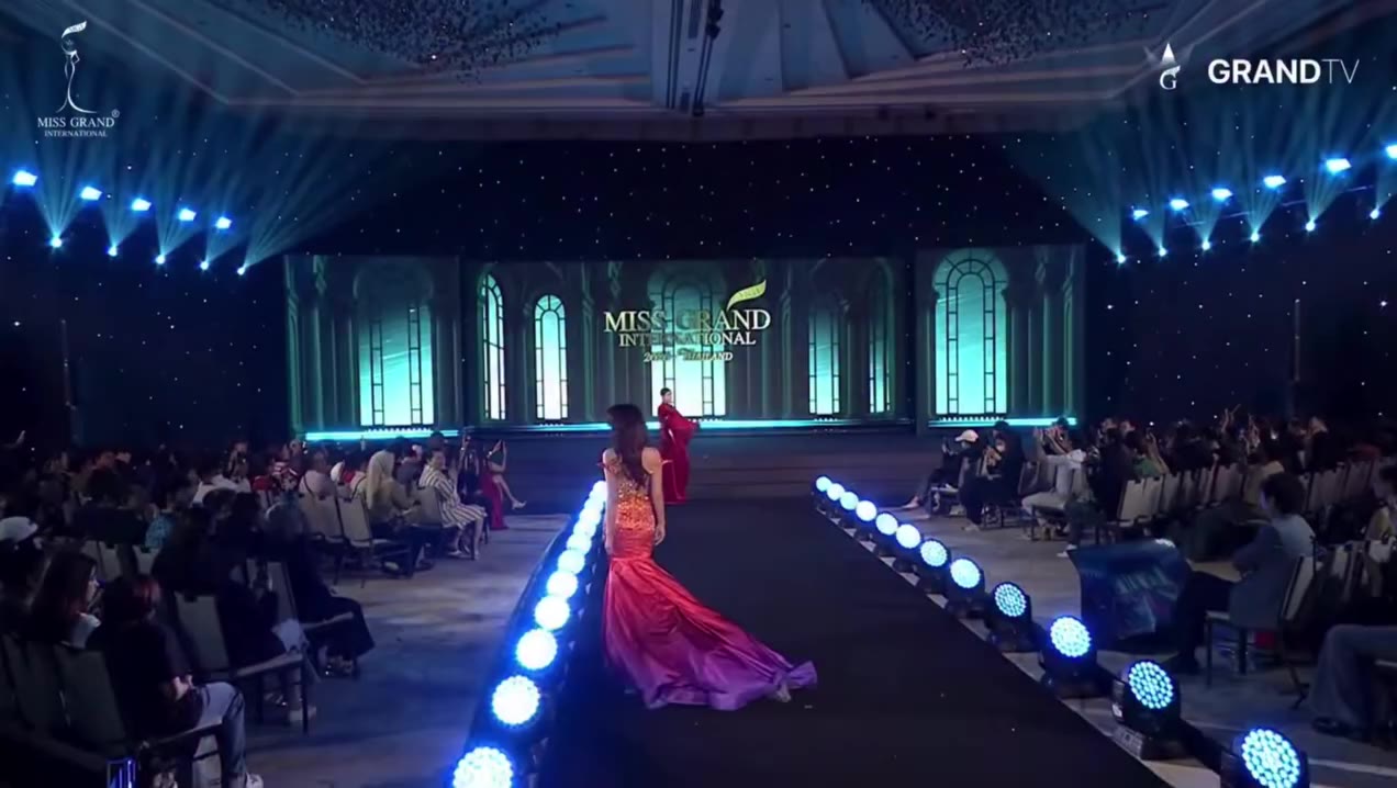 Welcome Ceremony @missgrandinternational ❤️ Dress: @gutama____ Shoes…