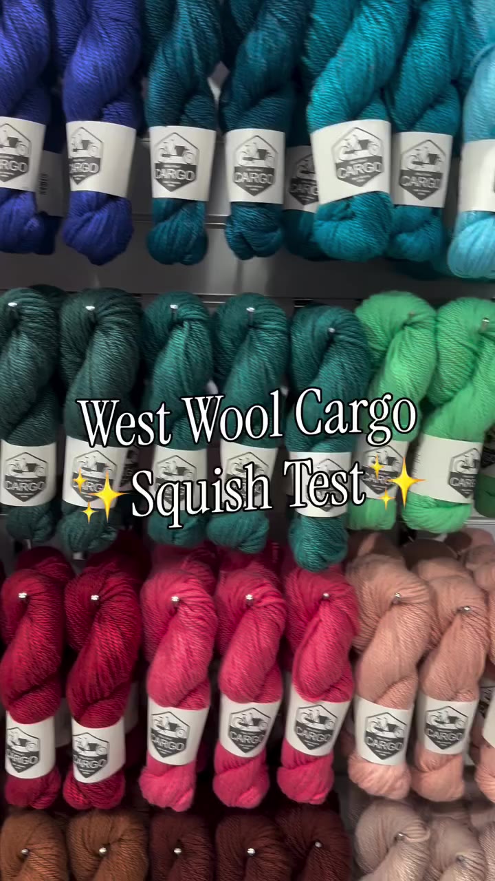 We interrupt your scrolling with a super squishy yarn break ✨🧶 Cargo is…