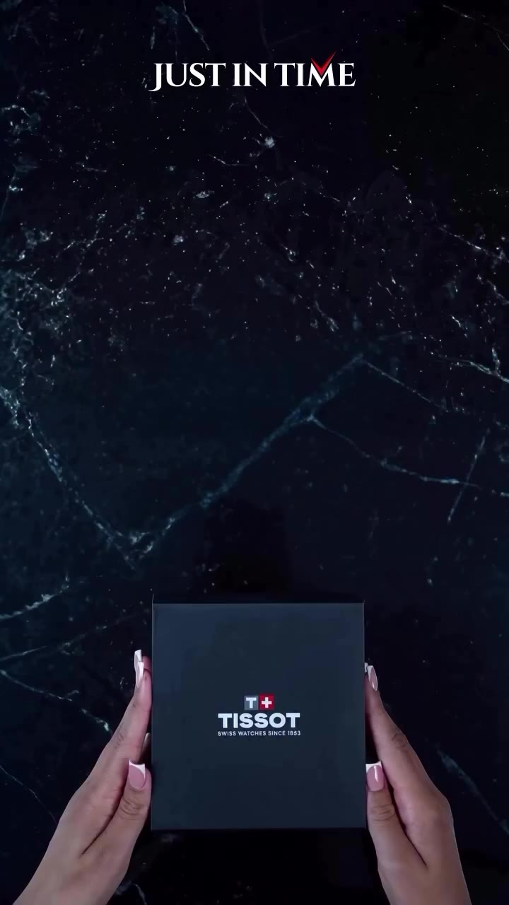 Unboxing the Tissot Désir Moonphase. ✨ A midnight blue dial, jewellery-like…