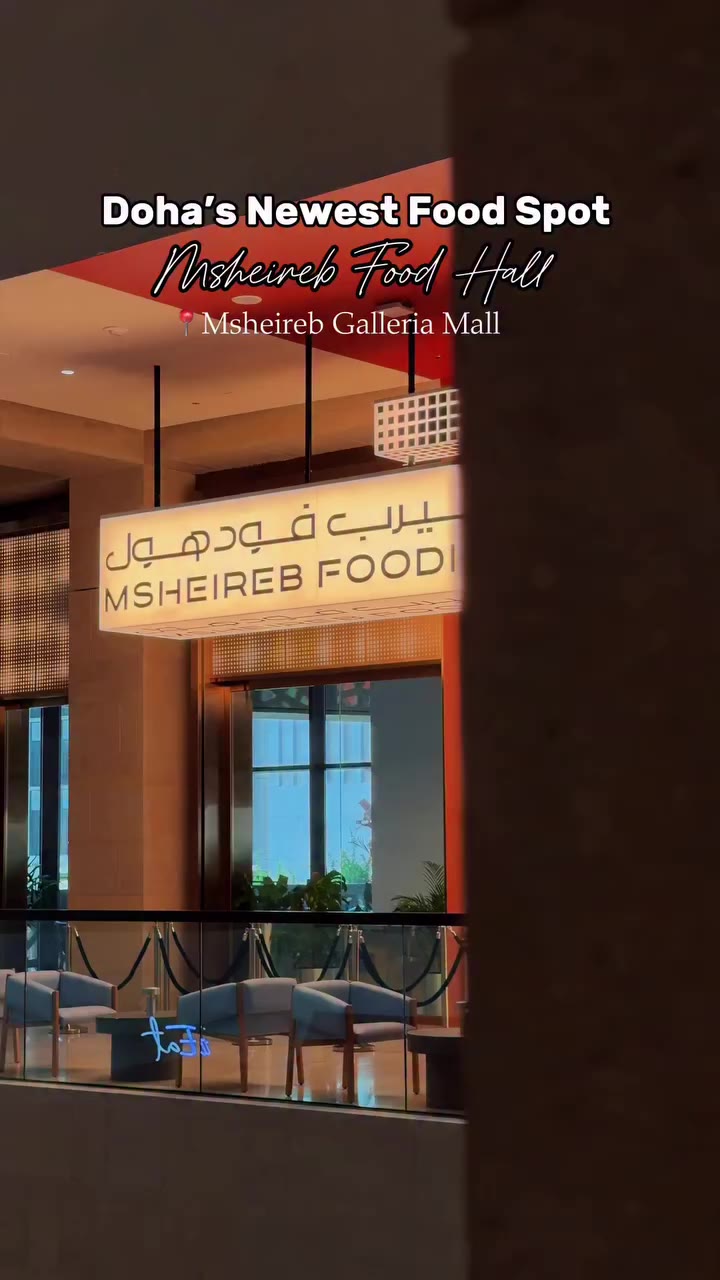 Doha’s newest social dining experience @msheirebfoodhall 😍🙌🏻 Have you…