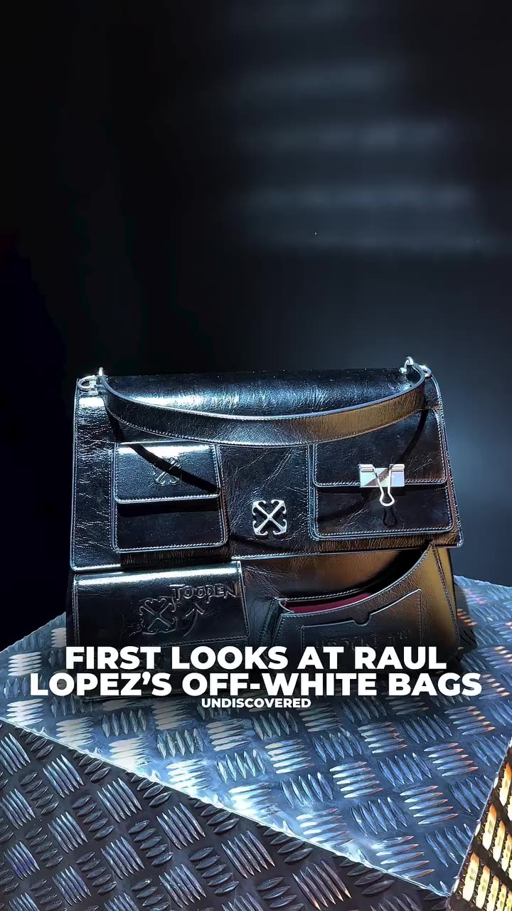 👁️: Raul Lopez’s bags for the Off White 10x10 Collection 👀 how did he do?…