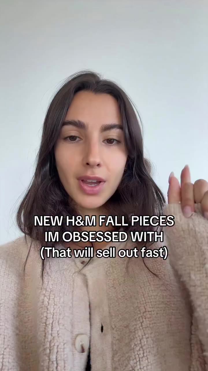 NEW H&M fall pieces I am OBSSESSED with that I think will sell out fast🍂🧣…