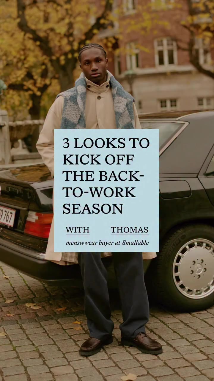 Thomas, our Men’s fashion buyer, has an eye for elevating office style. Today…