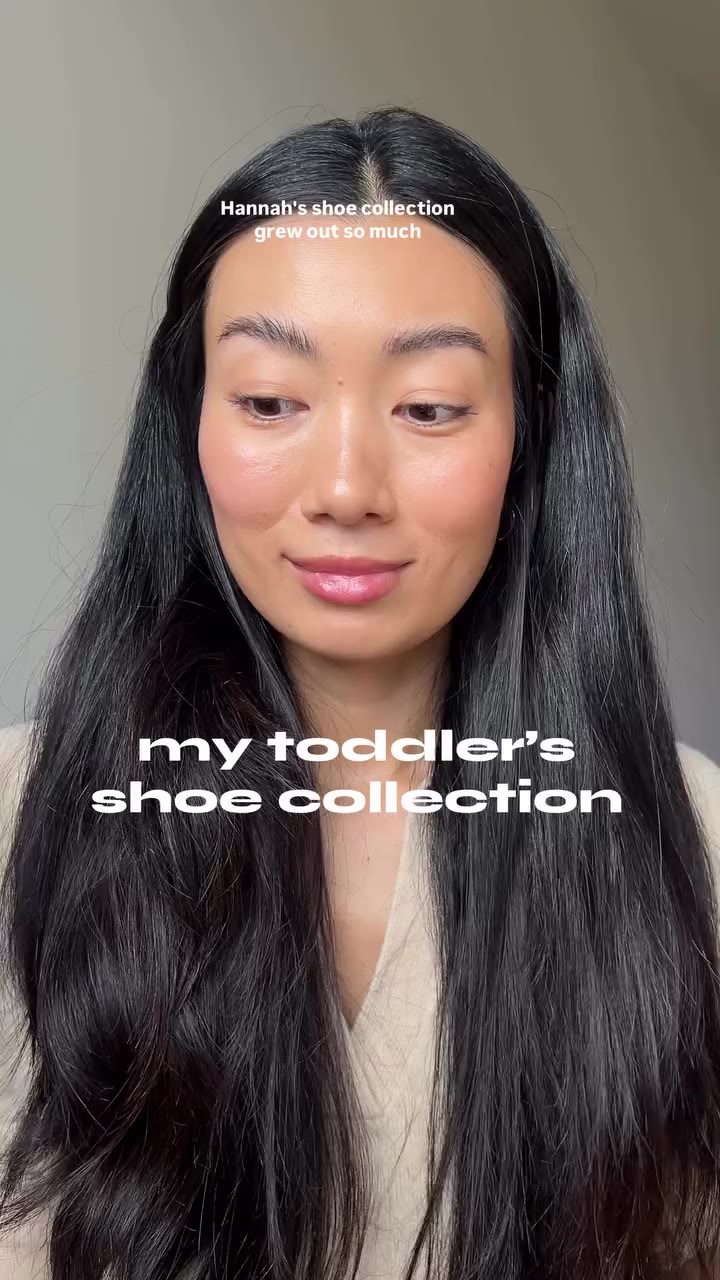 Hannah has better shoes than me😭🫶🤣❣️ #toddlershoes #21monthsold #nycmom…