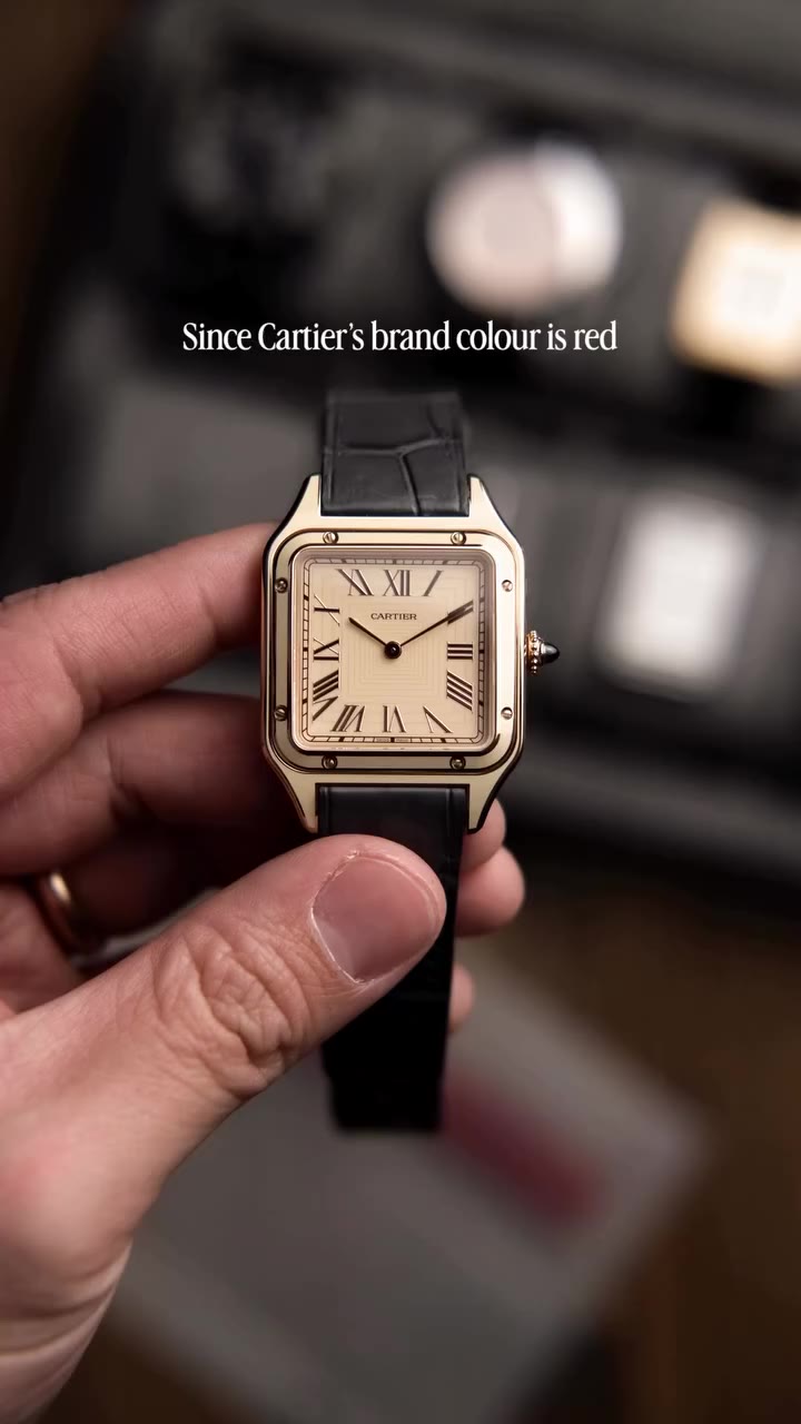 Cartier and red go together like… 🤝 Two peas in a pod? A hammer and a nail?…