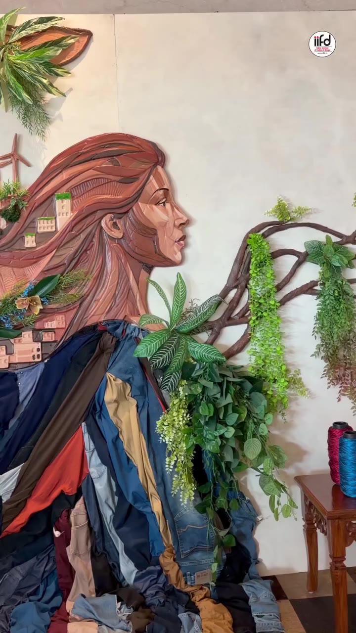 Avatar of Earth & Loom — an installation by the Interior Design students of…