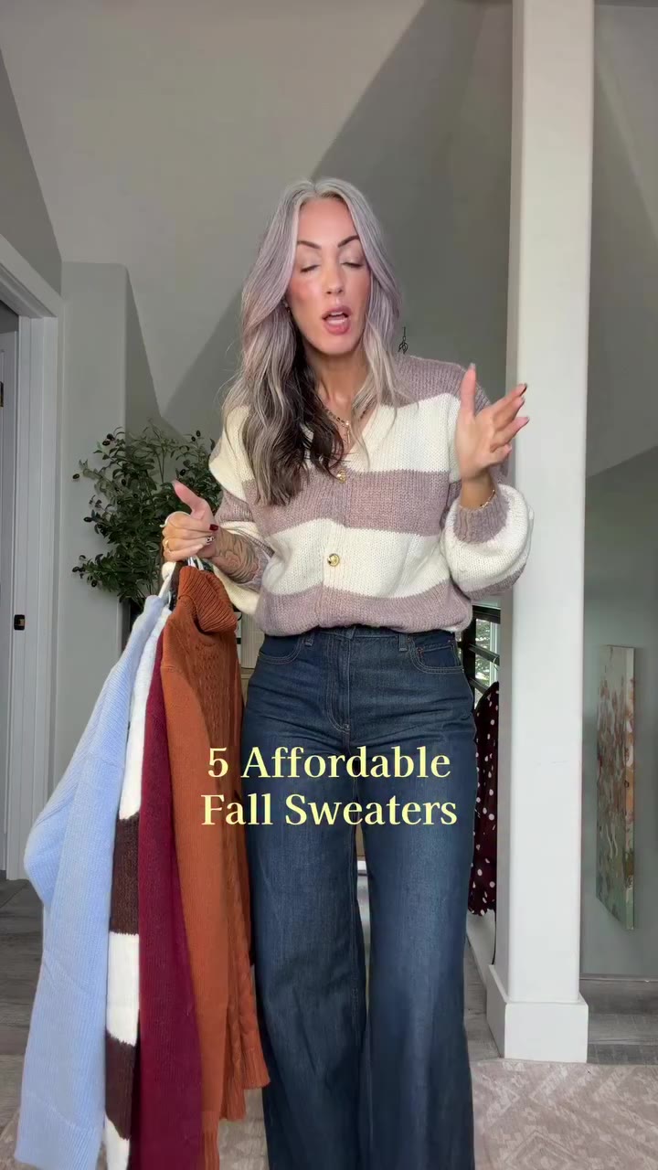 Which is your fave?? Comment “sweater” below I’ll send you all the links! ❤️