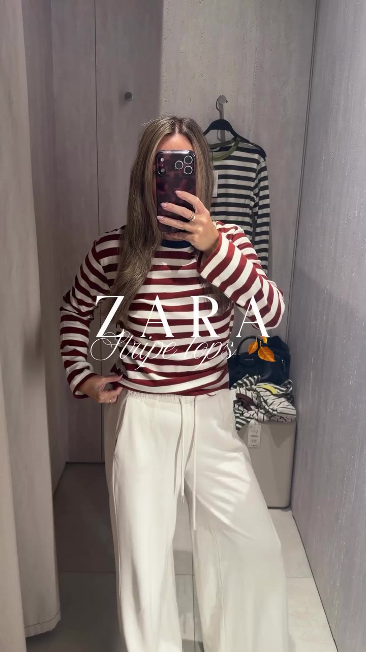 Stripes for autumn are huge and these are just gorgy 🍂 comment ZARA below to…