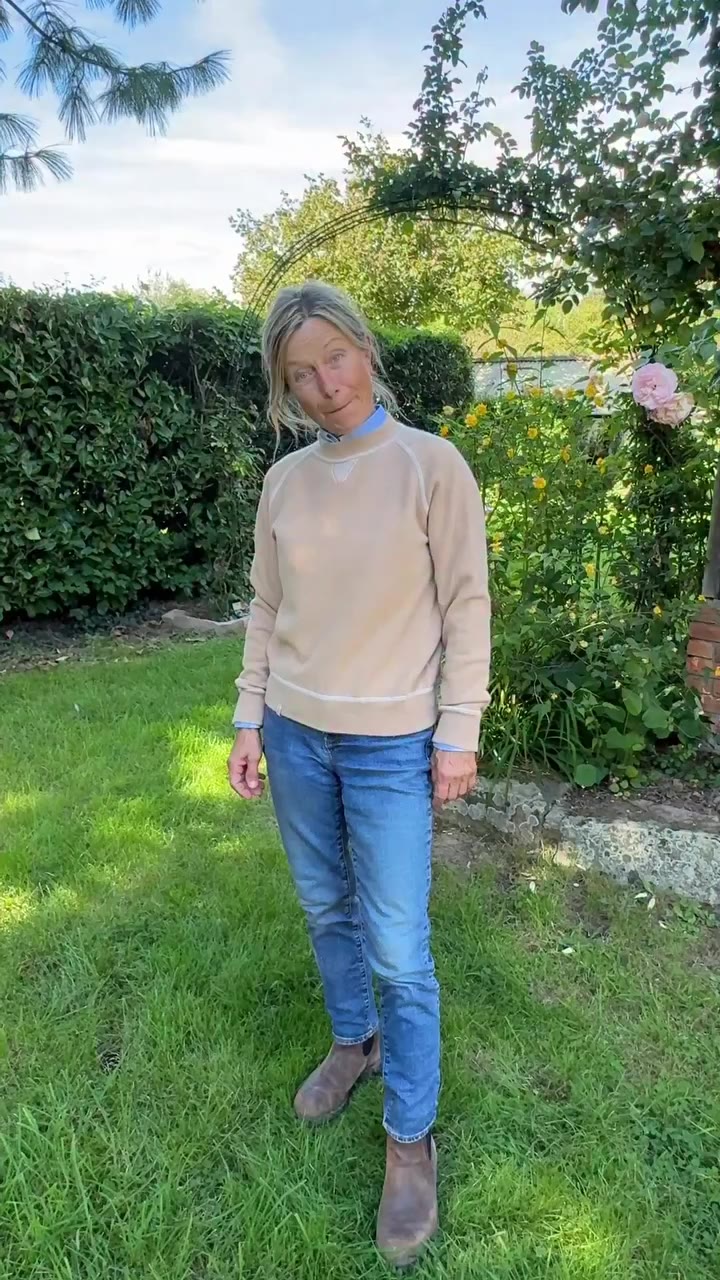 Susanne shows you her way to style the Elle Sweater in Camel & Oatmeal💛 Only…