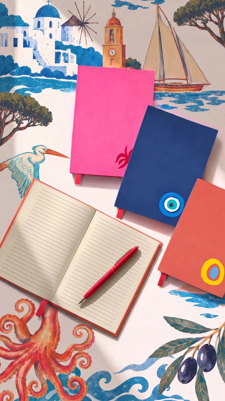 Introducing the Travel From Home Notebooks: handcrafted notebooks born from…