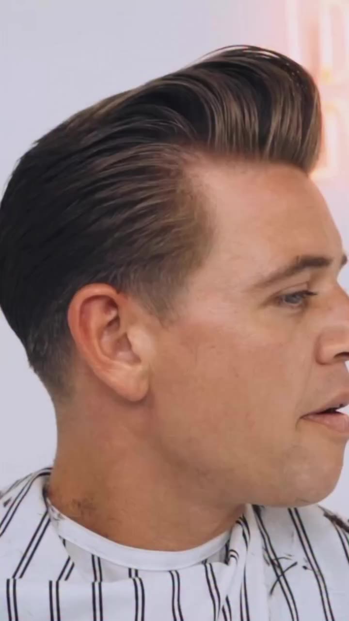 Alright, scumbags… a proper heavy-hitting Classic Pompadour just dropped on…