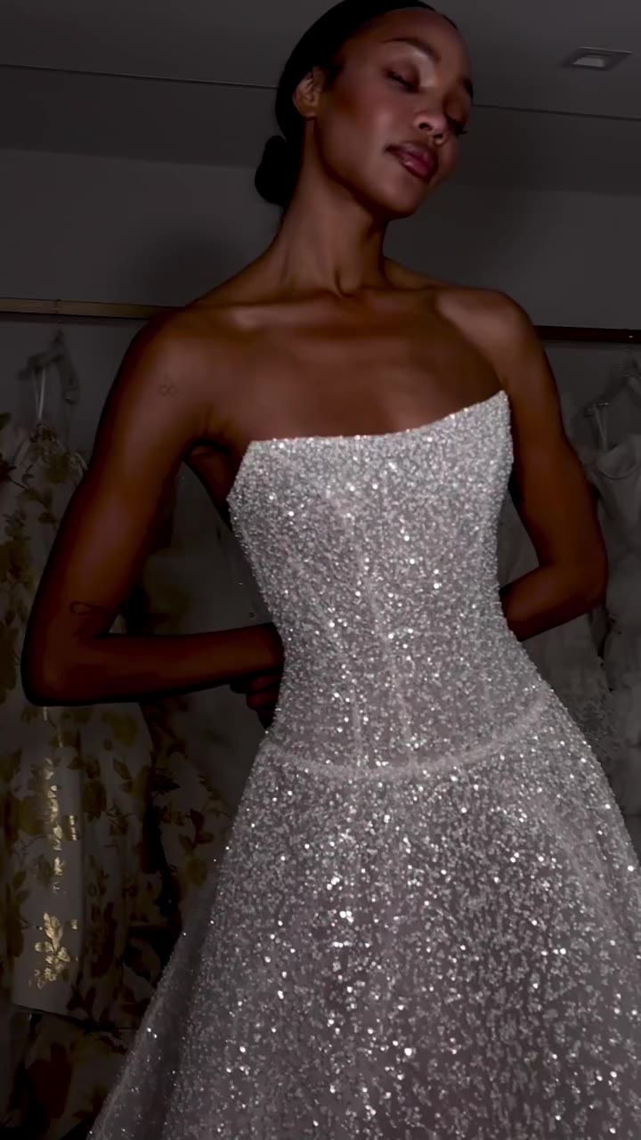 Like a million stars in the night sky, Style 15336 is radiant. Try it on…