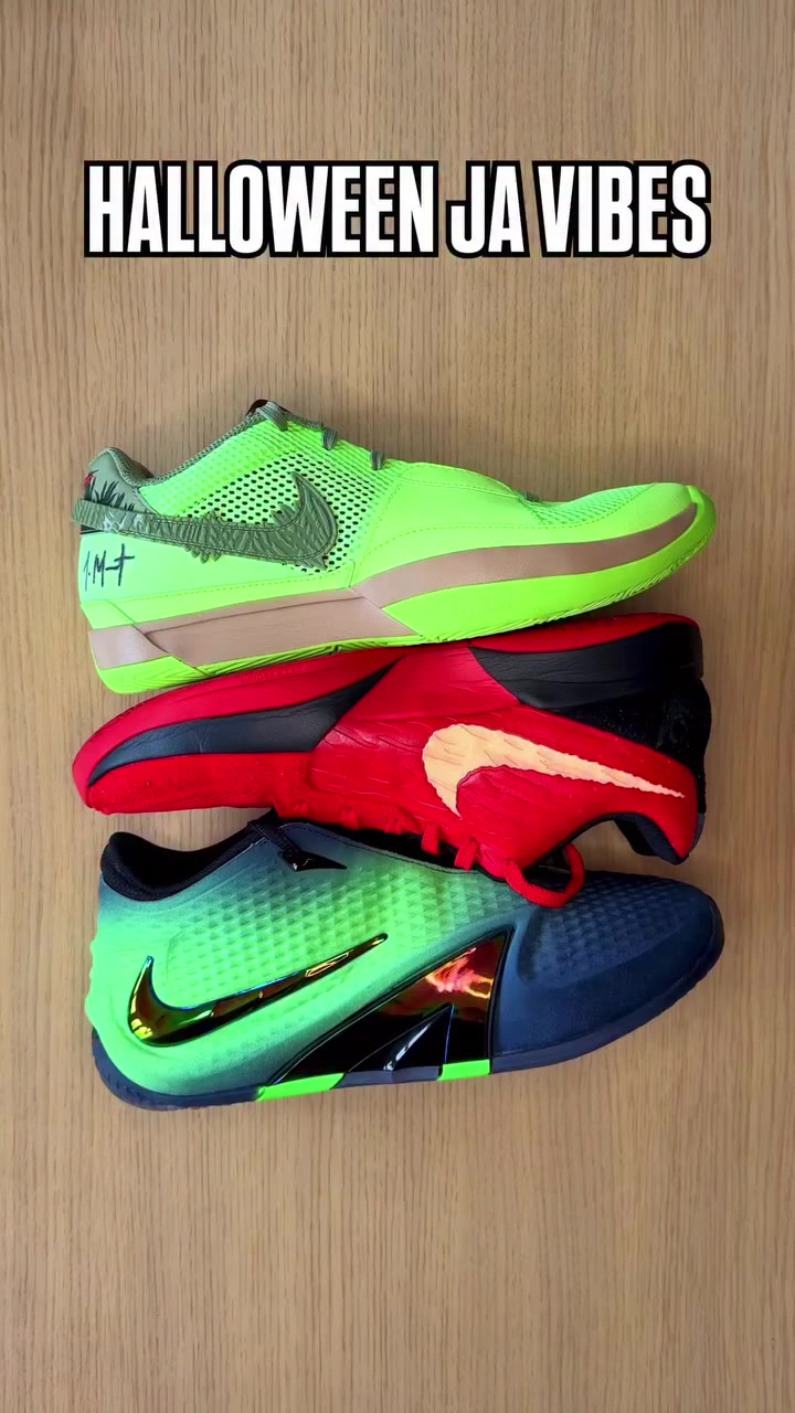 Rank These Halloween Vibe JAs 🎃👻 #nike #ja #halloween #basketball #nba
