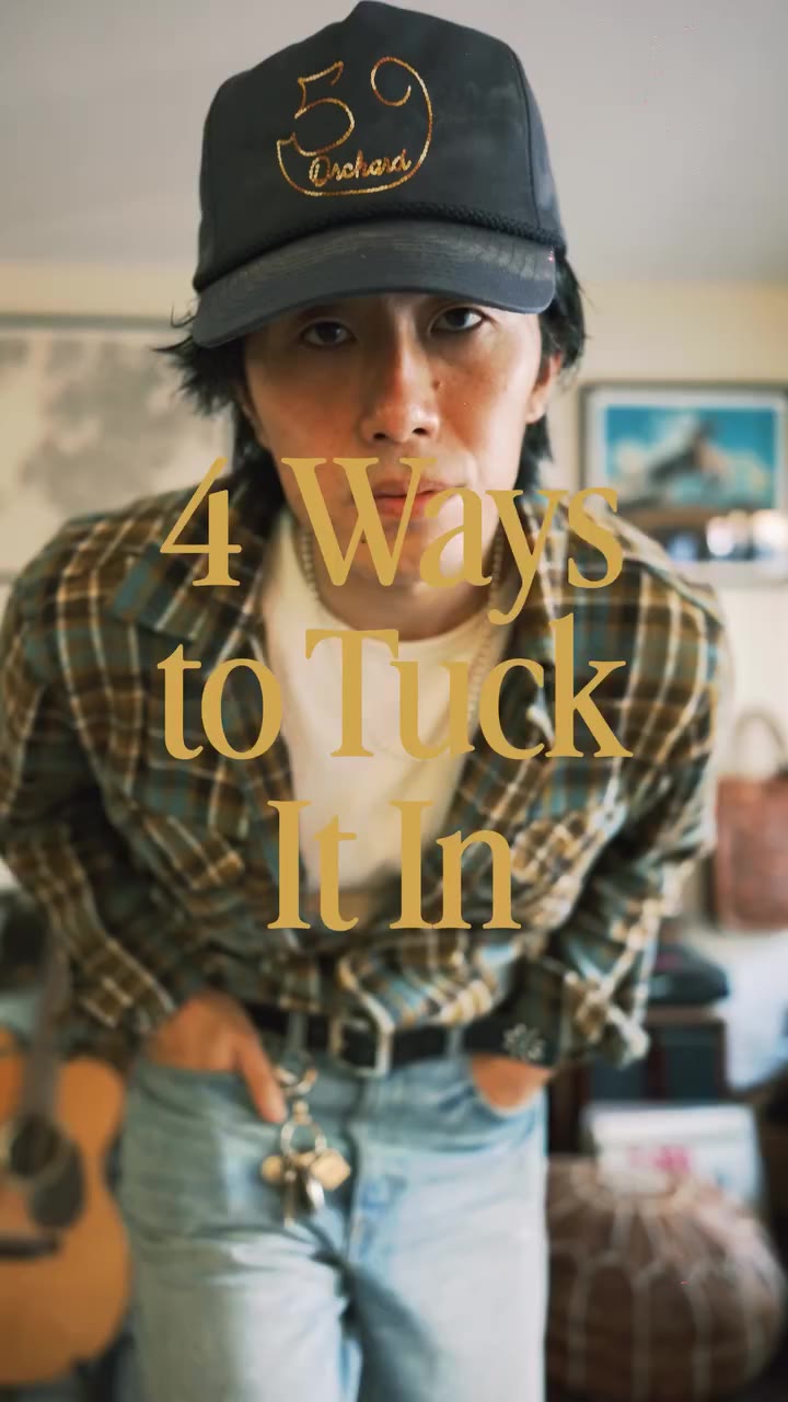 4 Ways to Tuck It In. Well maybe more like 4 different pairs of shirt and…