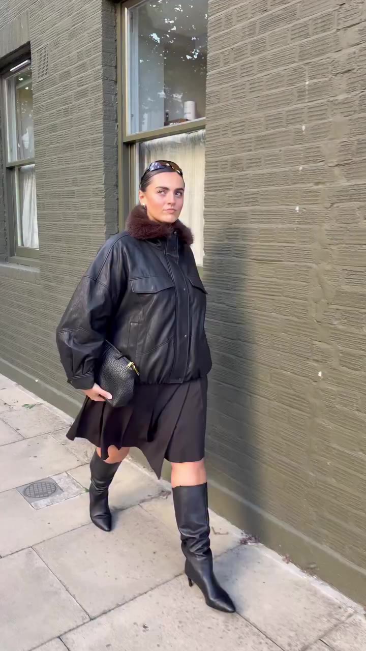 Meet your new autumn obsessions: the faux-leather bomber and the must-have…
