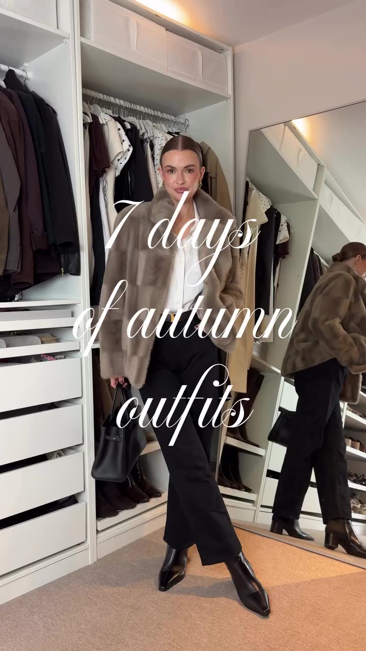 7 days of autumn outfits 🍂🐻🤎 shop all the looks on my LTK (linked in bio).