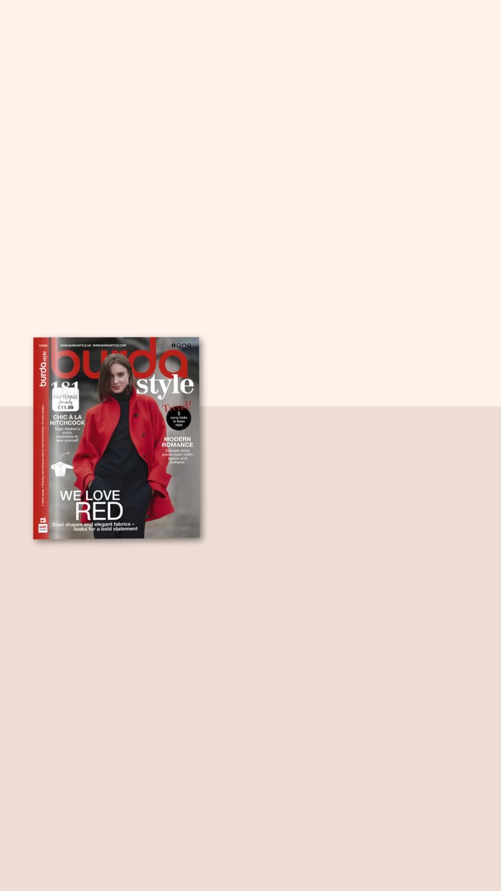 The new October issue of Burda Style is here! 🍂✨ This month, autumn fashion…