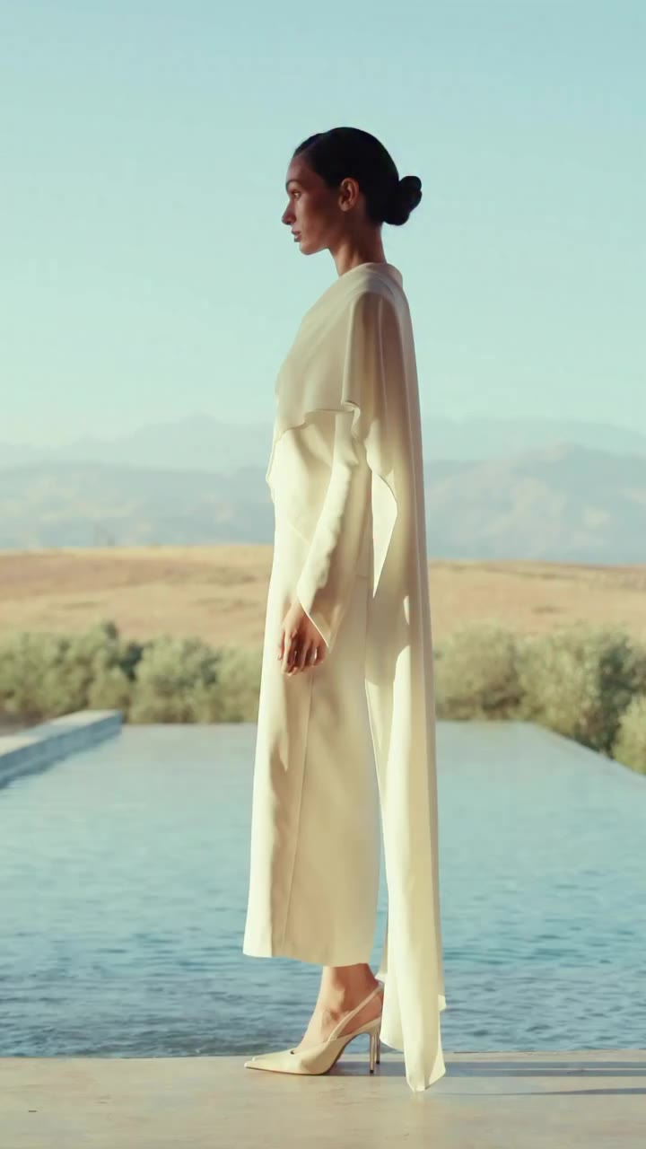 Fall ’26. Sculptural silhouettes, fluid draping and refined tailoring…