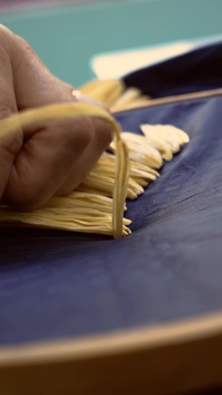 Every raffia stitch on the Kenia Skirt passes through the hands of a Colombian…