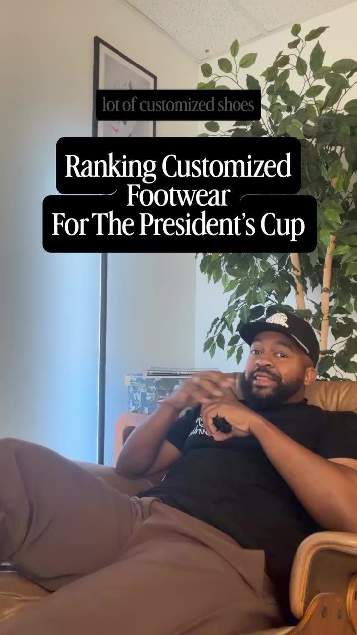 Ranking Custom Golf Shoes from team USA & INT for the @presidentscup 👀 🥇🏆…