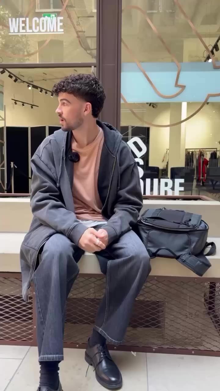 We caught up with one of our models, Adam Sanderson, backstage for a little…