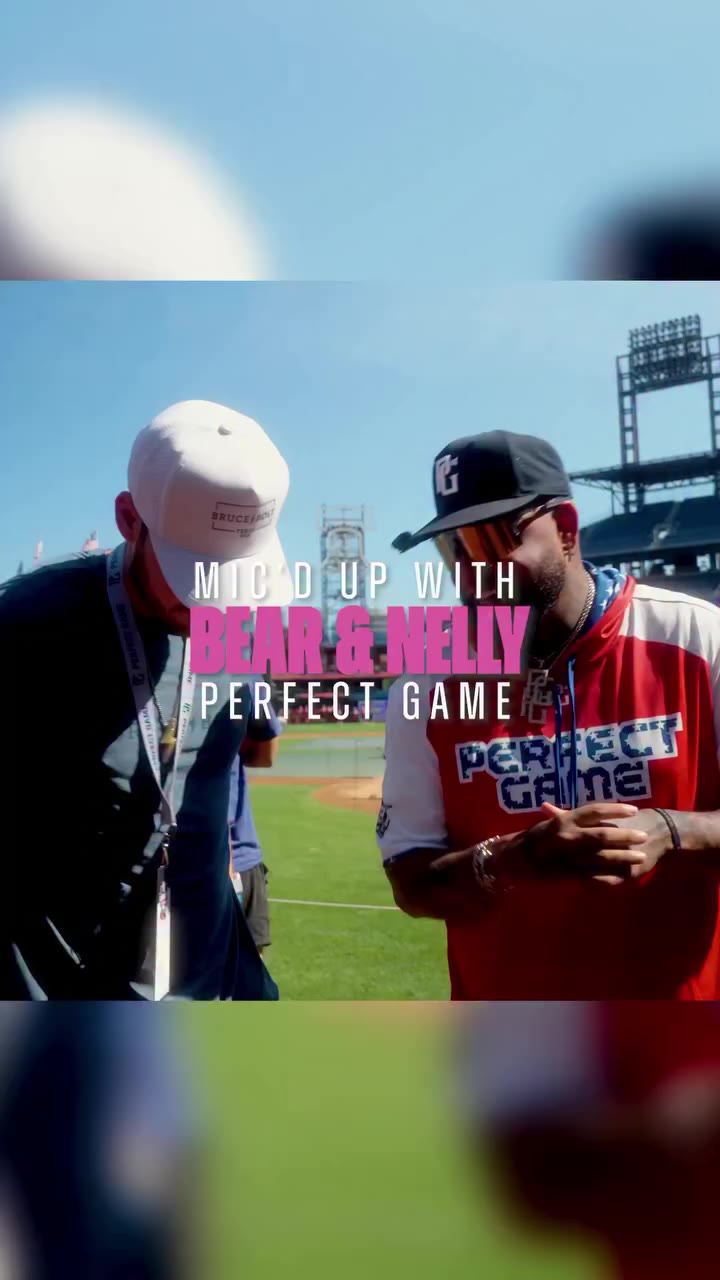 BRUCE BOLT founder, Bear Mayer and @ftbnelly linked up at @perfectgameusa…