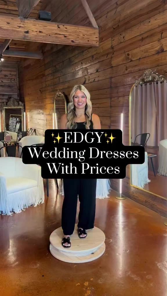White was never the only option. 🖤 Black wedding dresses for the brides who…