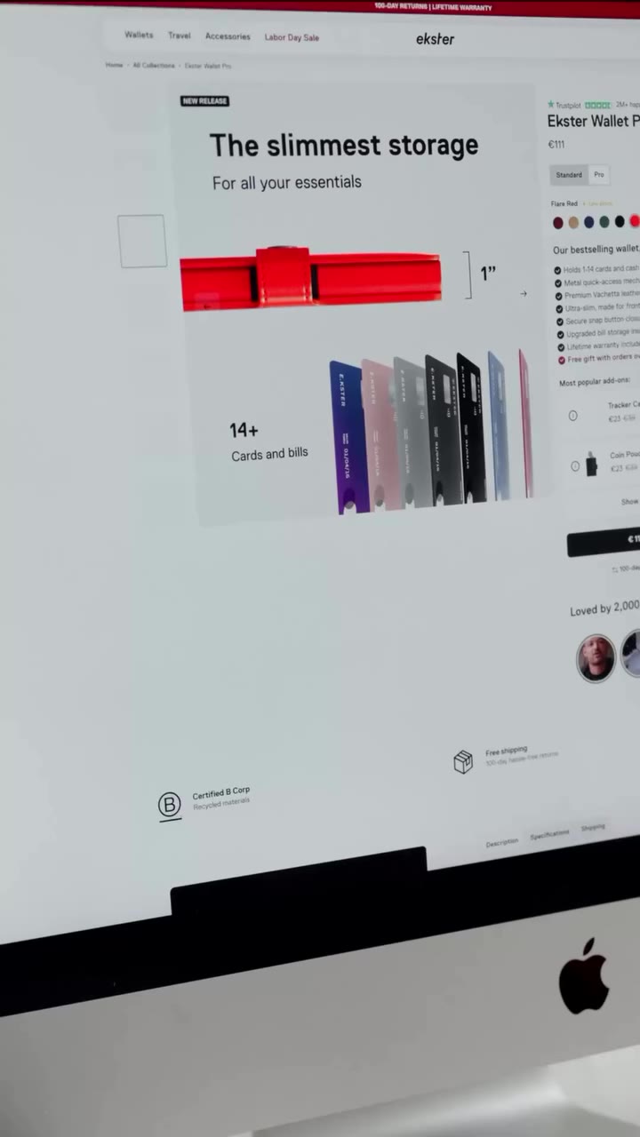 Carry smarter. Meet the upgraded Wallet Pro 🙌