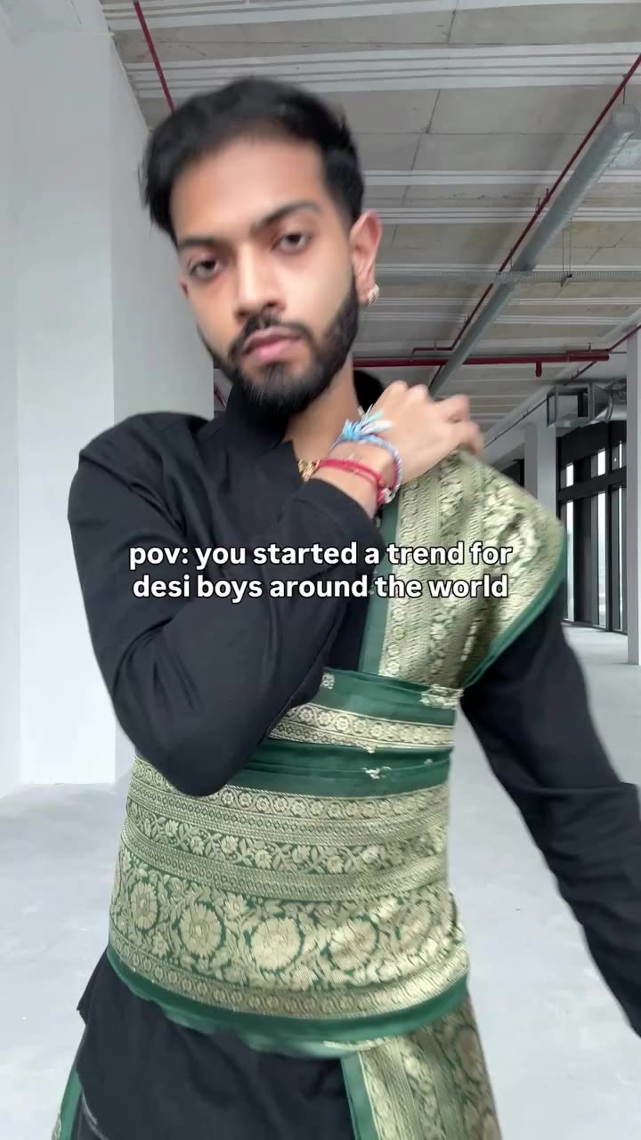 And that’s on culture and heritage going global 🇮🇳 🥻 @crownthebrown_…