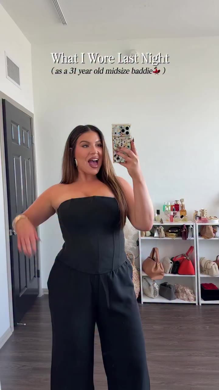 Last night’s look✨🖤 a grown & sexy look will do it everytimeee🥰 Comment…