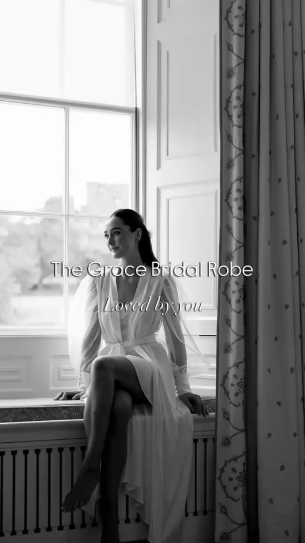 For the moments before everything begins. The Grace Robe, loved by hundreds of…