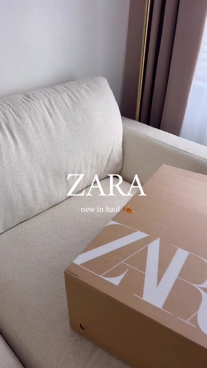 Zara new in autumn haul 🍂🤎 All the autumn wardrobe staples: knitwear, jeans…