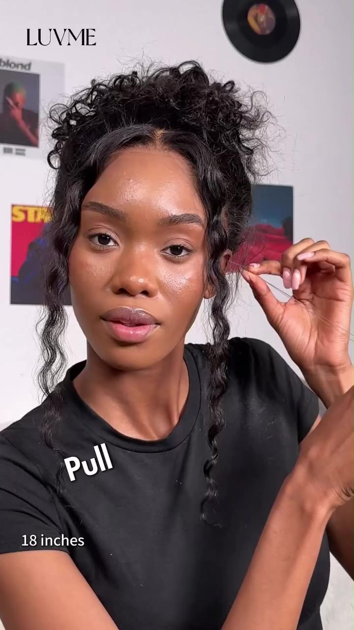POV: Finally, a 360 wig that fits YOUR head! 💜 Pull it, hide it & you’re…