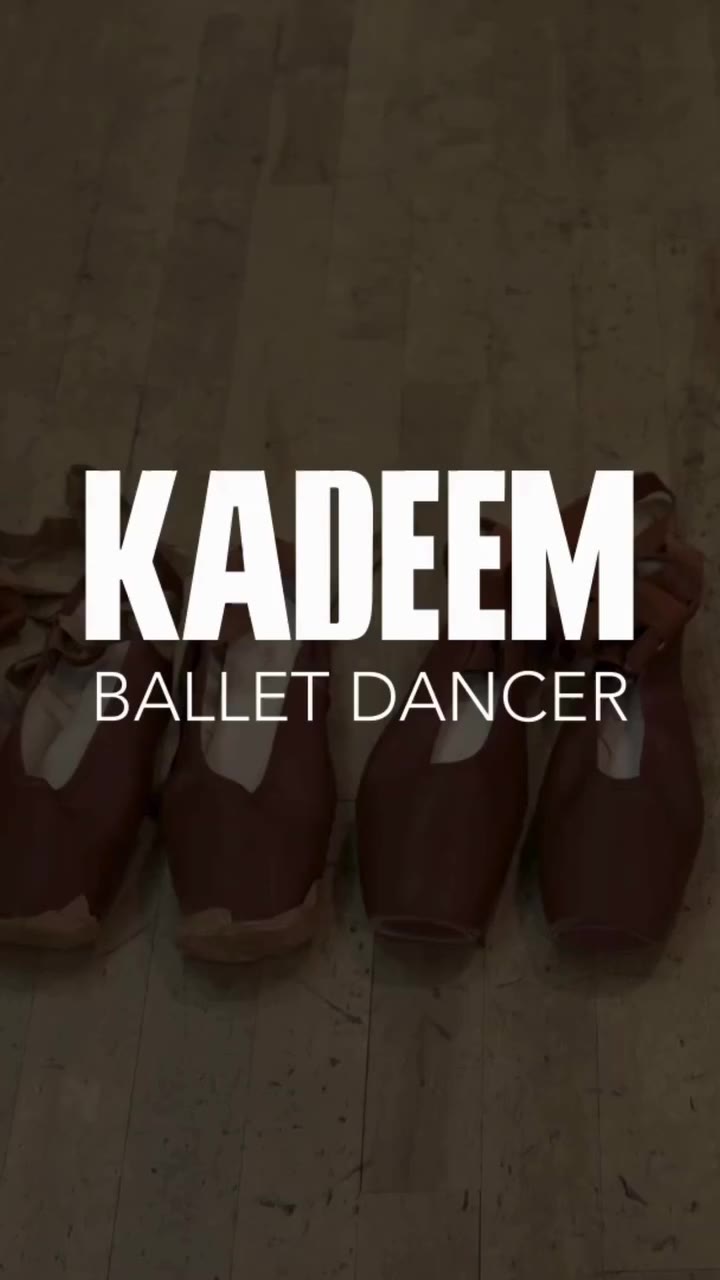 "Ballet wasn't built with me in mind."​ He said, “Watch me.”​ Power…