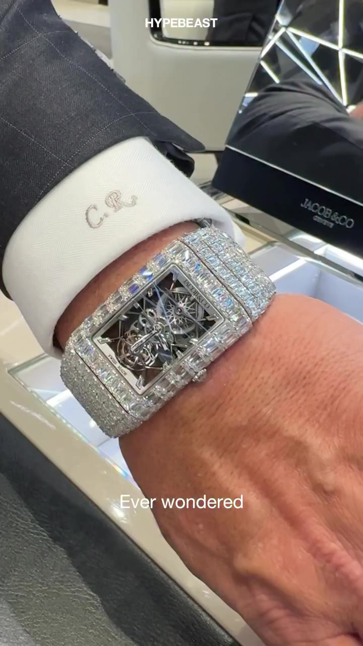 $3.3M on the wrist. 💎 The Jacob & Co. Billionaire Ashoka Mini fuses high…