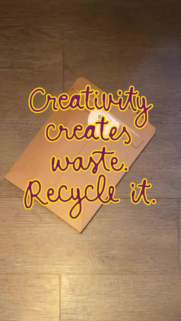 Scraps happen. ♻️🧵 Those little leftover pieces, fabric cuttings, and thread…