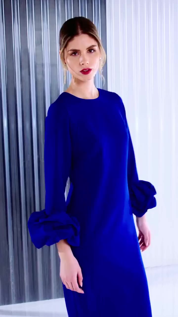 No ordinary dress from Kate Cooper, romantic ruffles steal the show