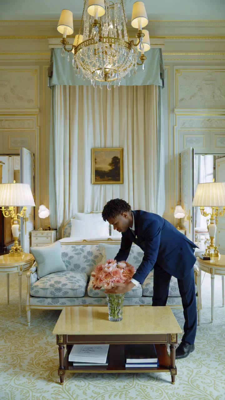What does the Ritz Paris sound like? The delicate pour of our iconic hot…